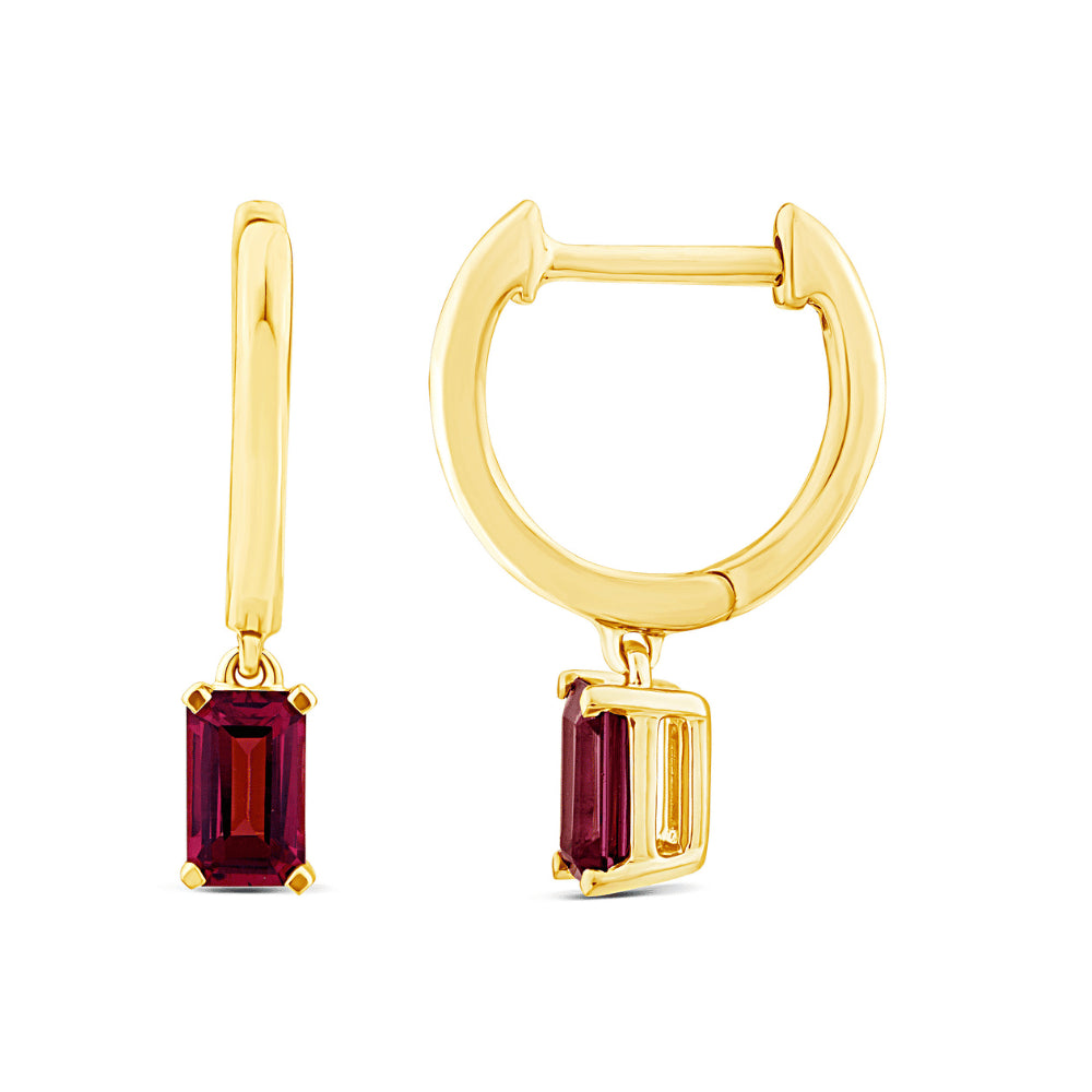 Rhodolite deals garnet earrings