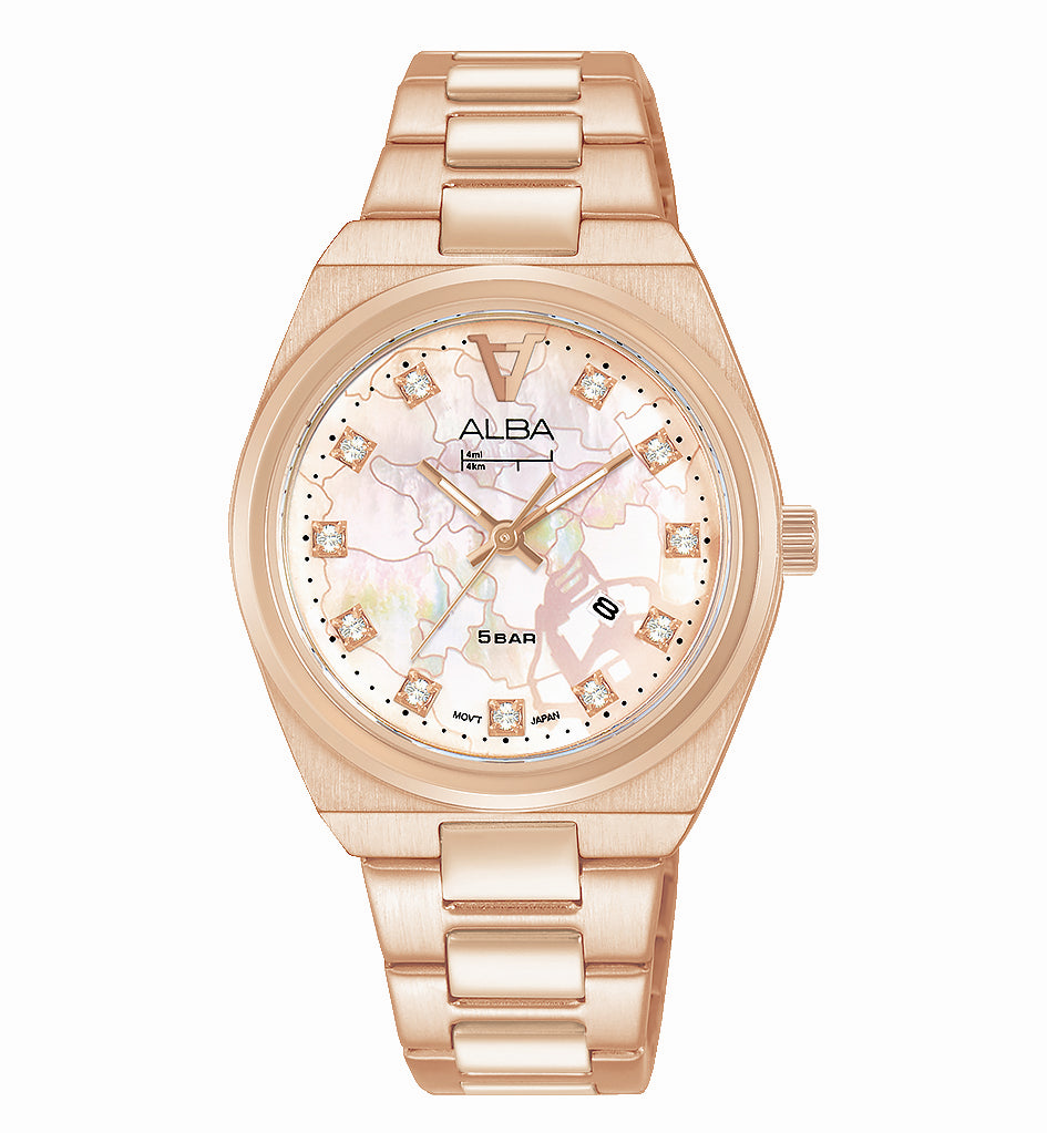 ALBA by Seiko Signa Ladies Rose Watch AH7Y10X1