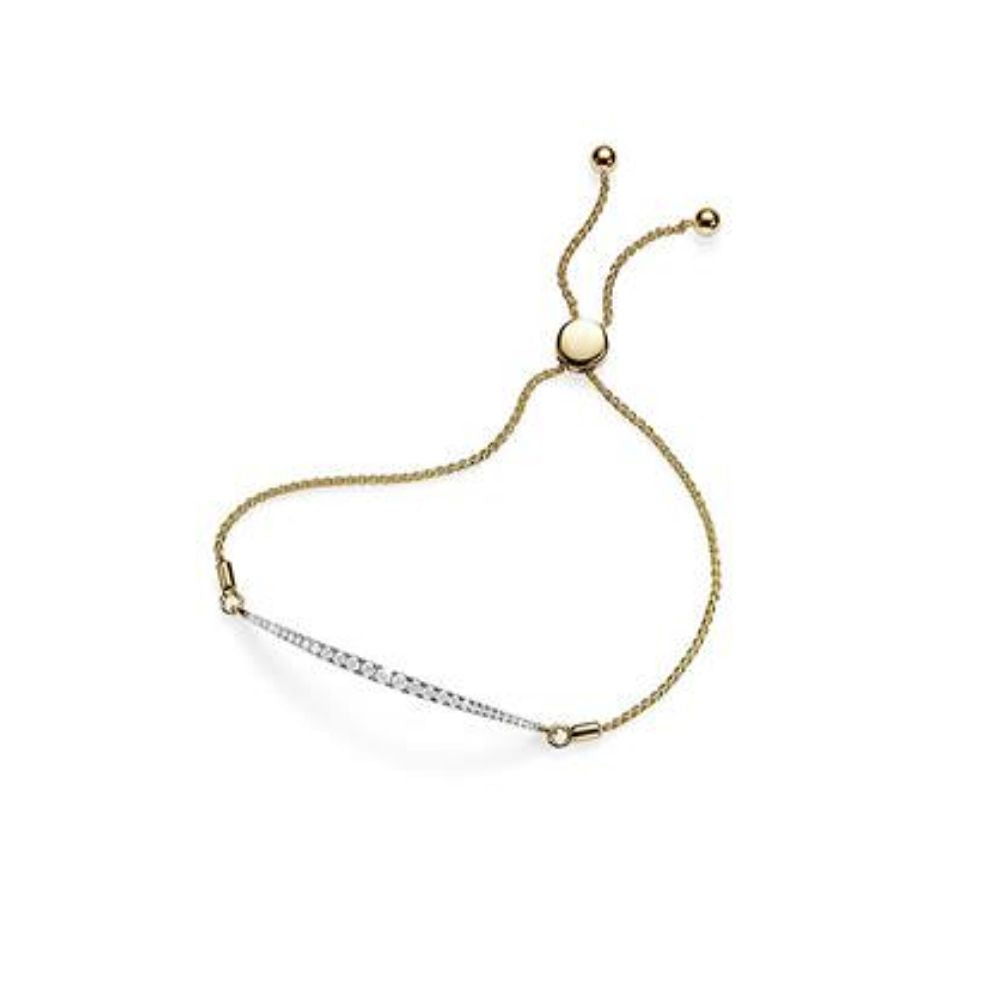 9ct gold slider deals bracelet