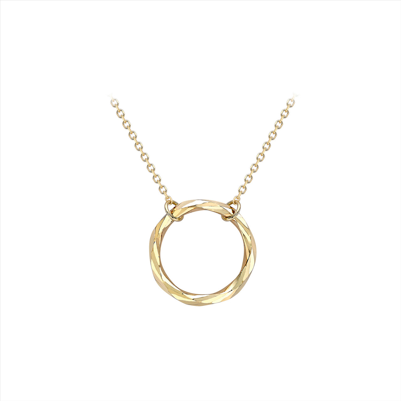 Gold on sale ring necklace