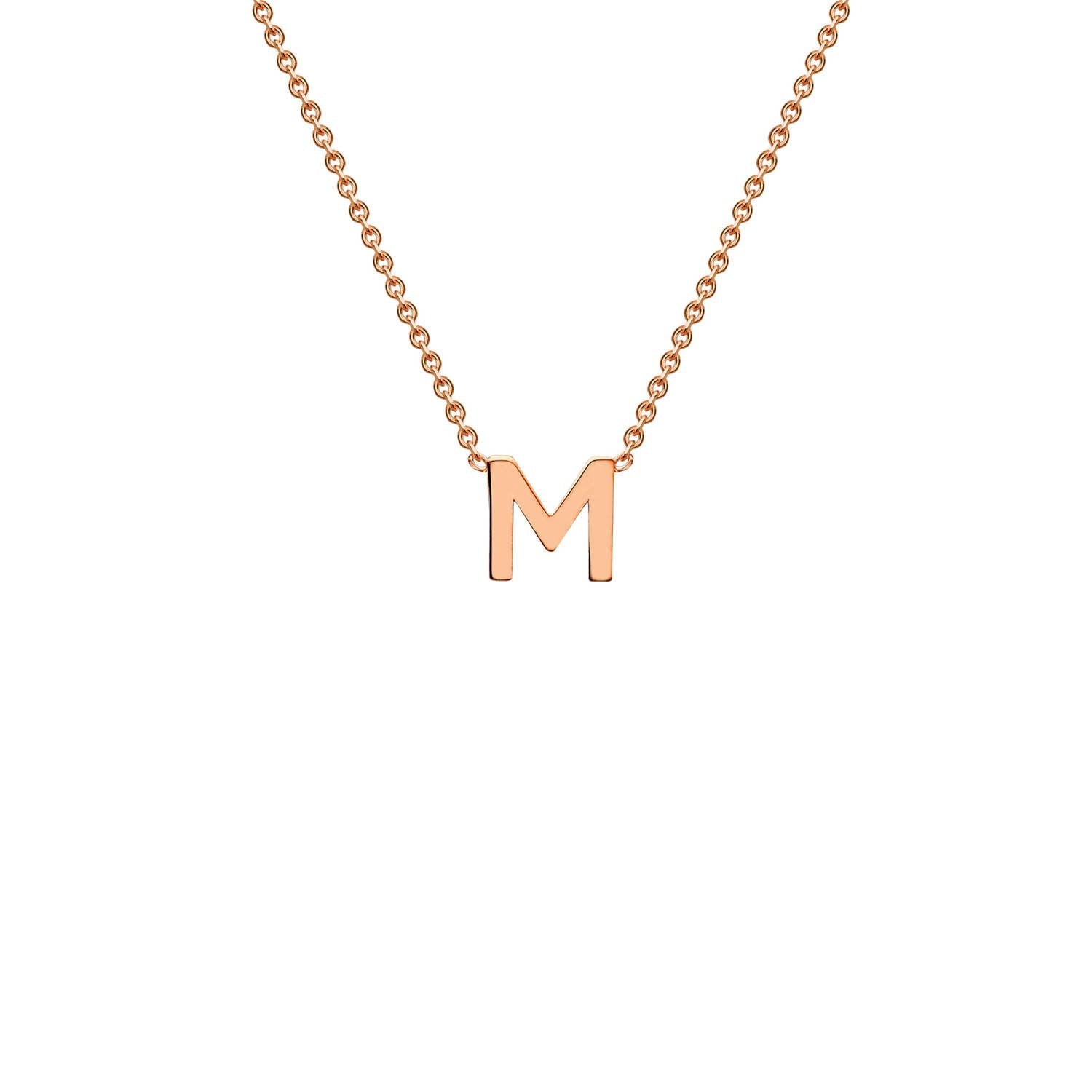 Necklace with m on sale initial