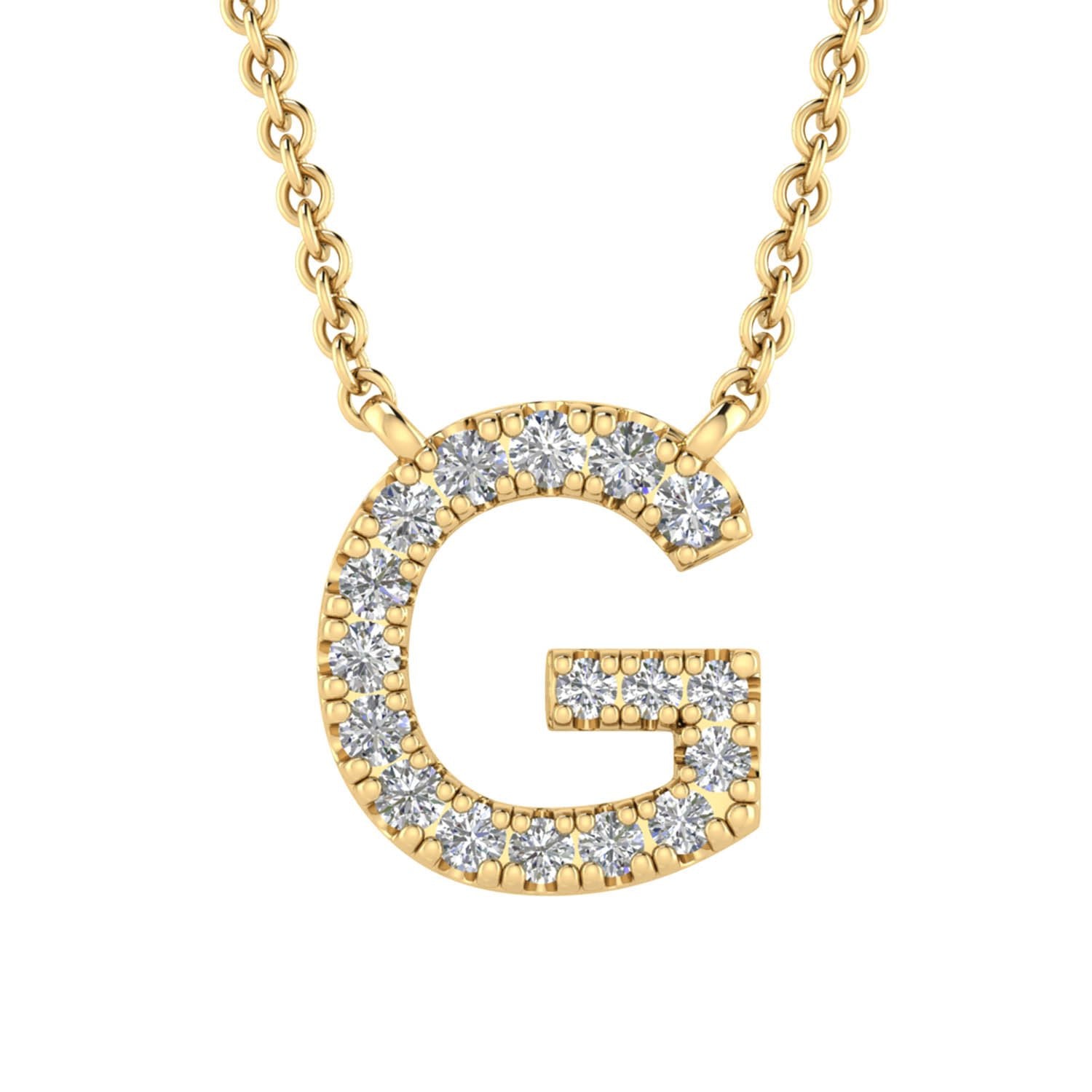 G deals name pendant