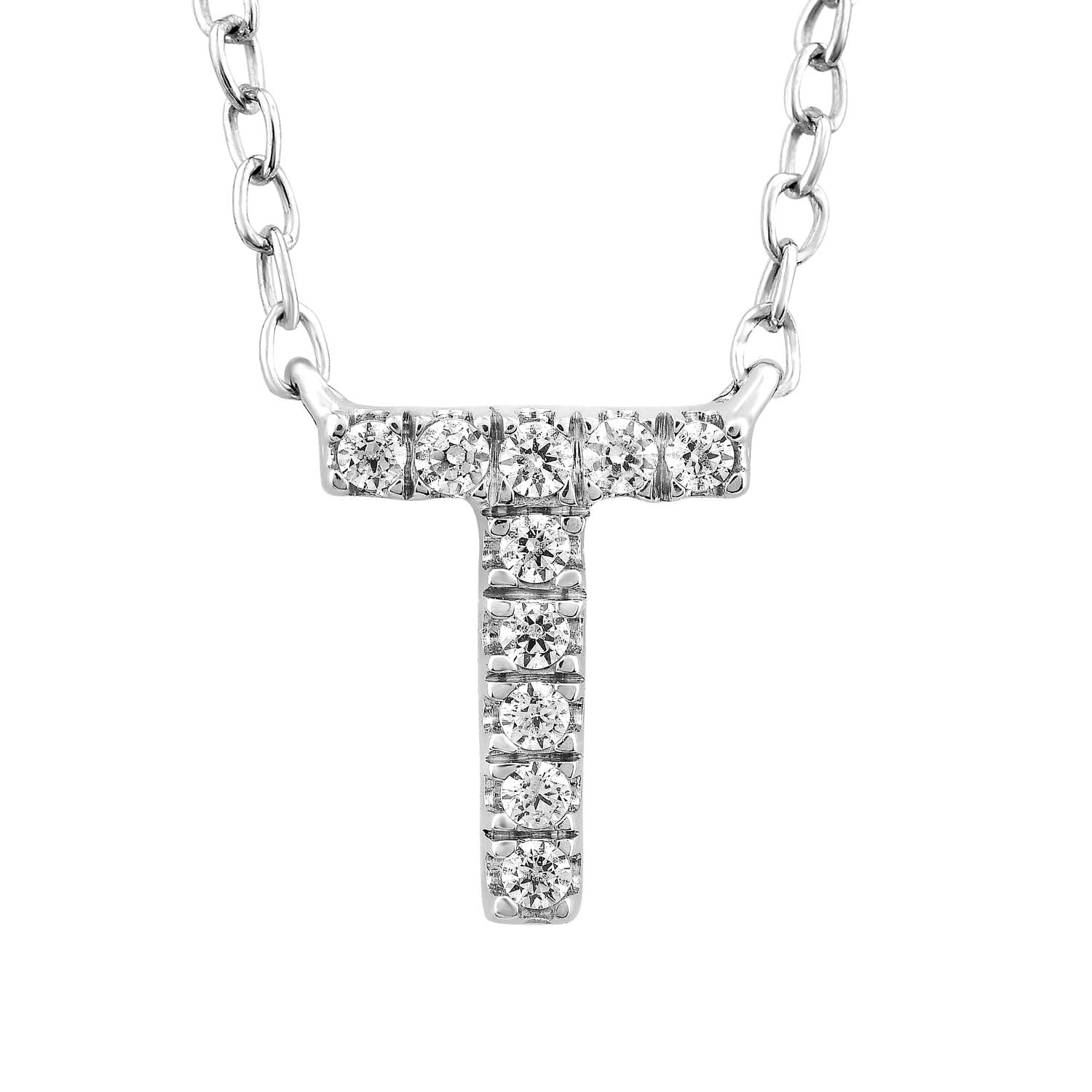 T deals name necklace