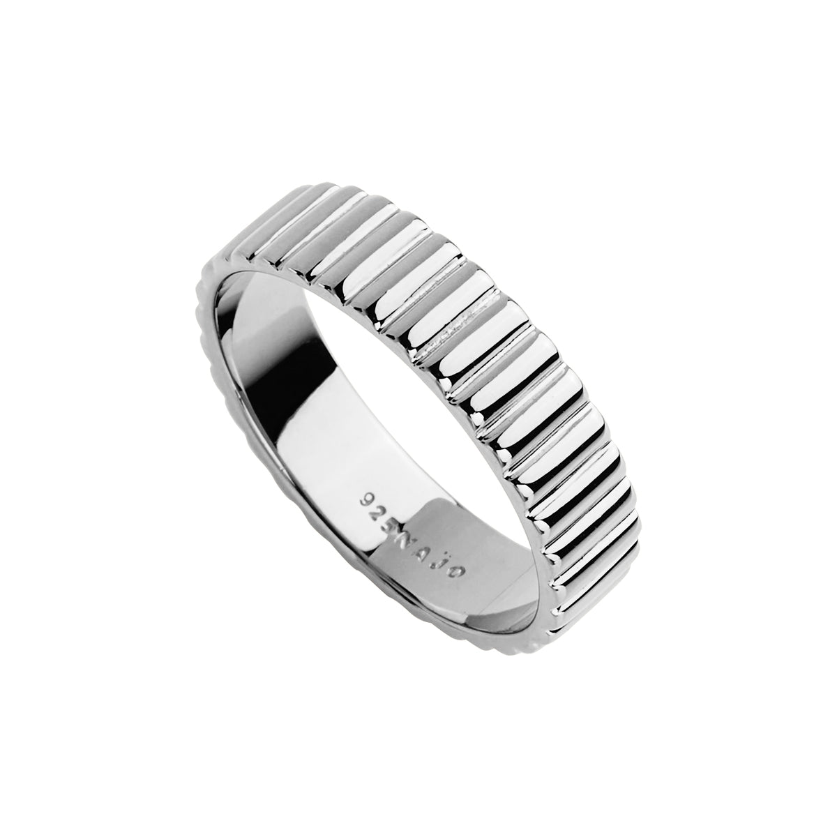 Raya Narrow Silver Ring R6710