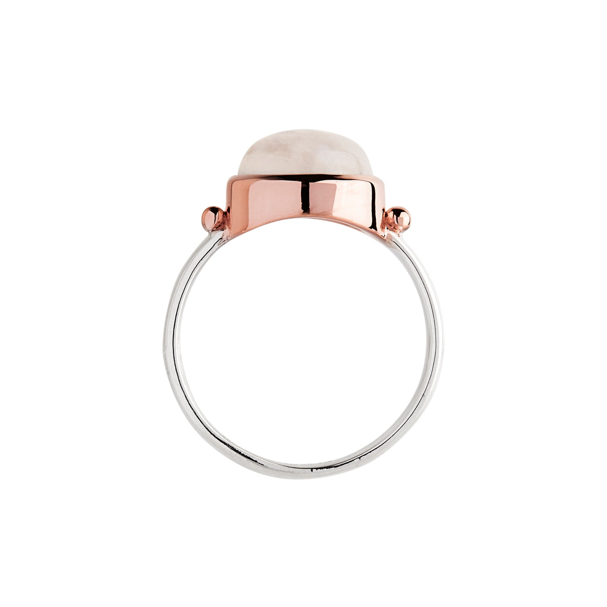 Garland Two-Tone Moonstone Ring R6742