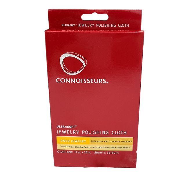 Connoisseurs jewelry store polishing cloth